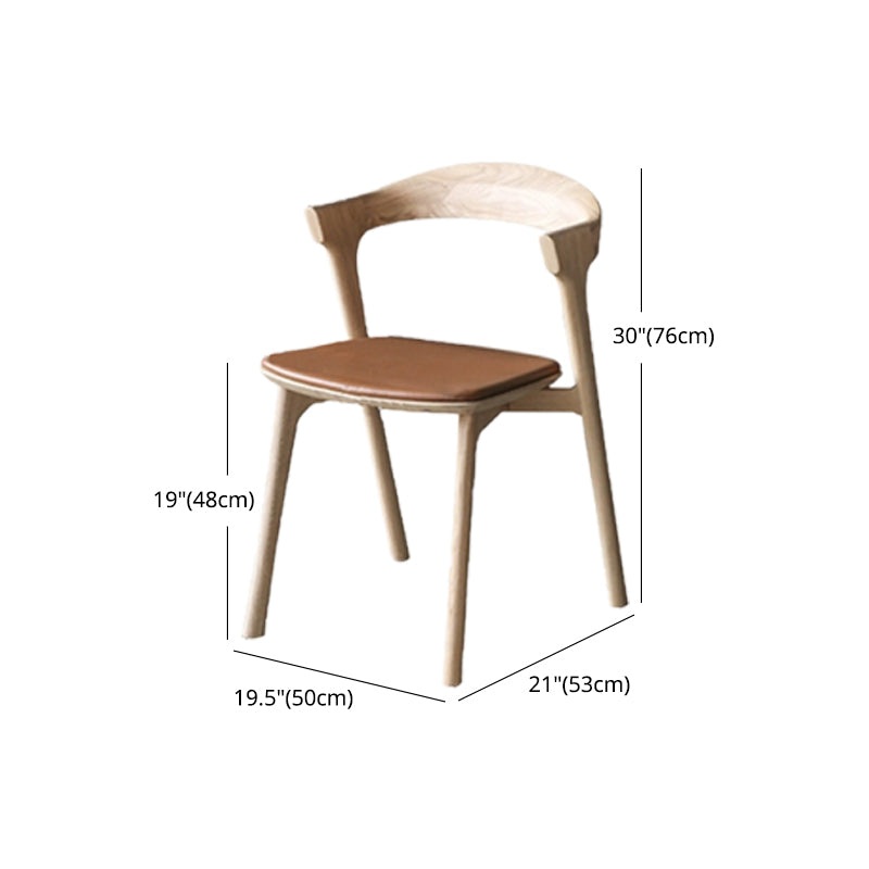 Modern 1/3/4/5/6 Pieces Rectangle Dining Set Ash Wood Dining Table with Chairs