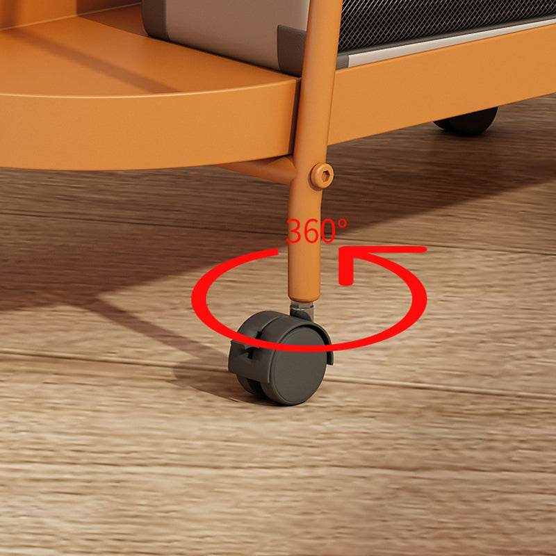 Scandinavian Geometric Bookcase Metal Shelves Included Bookshelf,25" H x 11" W