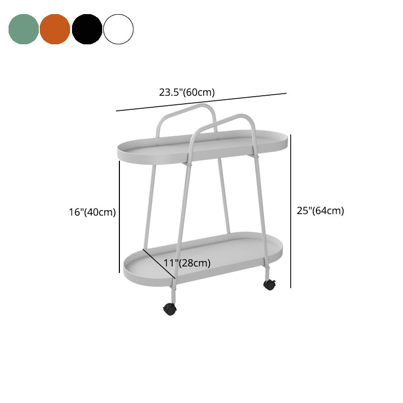 Scandinavian Geometric Bookcase Metal Shelves Included Bookshelf,25" H x 11" W