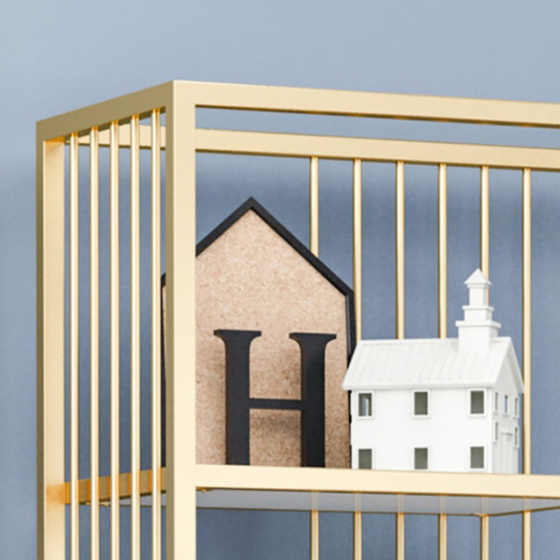 Industrial Style Bookcase Open Back Bookshelf for Home Office