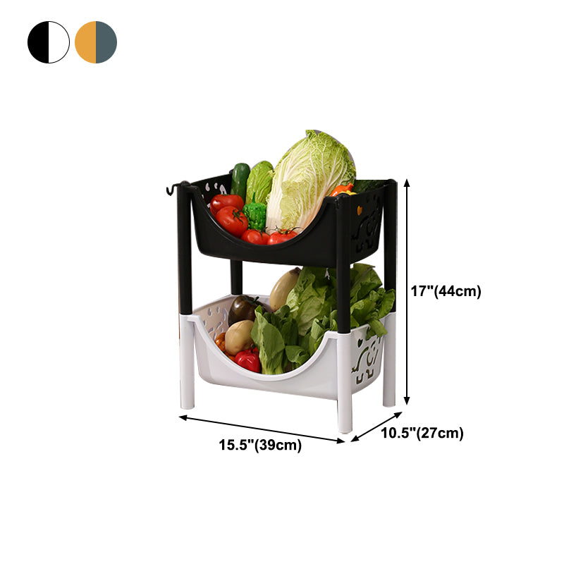 Contemporary Plastic Bookshelf Open Back Vertical Bookcase for Home