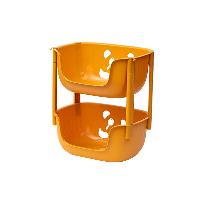 Plastic Contemporary Geometric Bookshelf Vertical Open Bookcase for Home