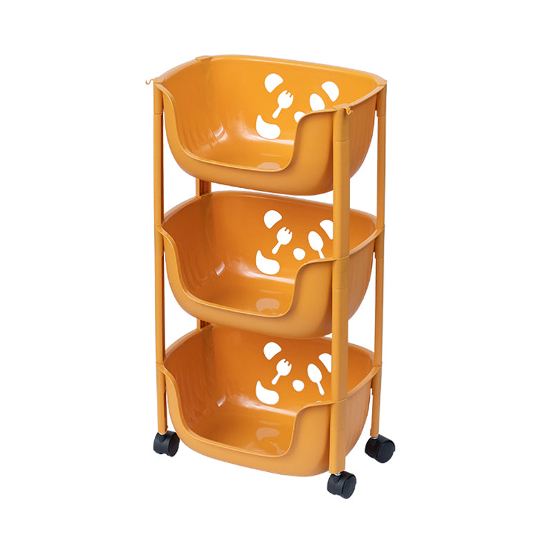 Plastic Contemporary Geometric Bookshelf Vertical Open Bookcase for Home