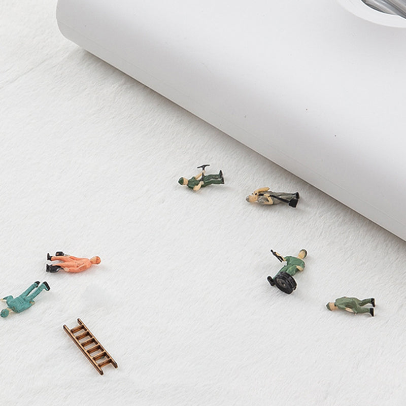 Color Block Living Room Rug Nordic Style Carpet Polyester Washable Area Rug