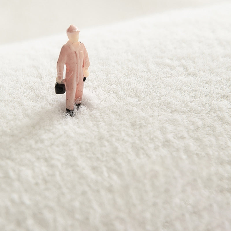 Color Block Living Room Rug Nordic Style Carpet Polyester Washable Area Rug