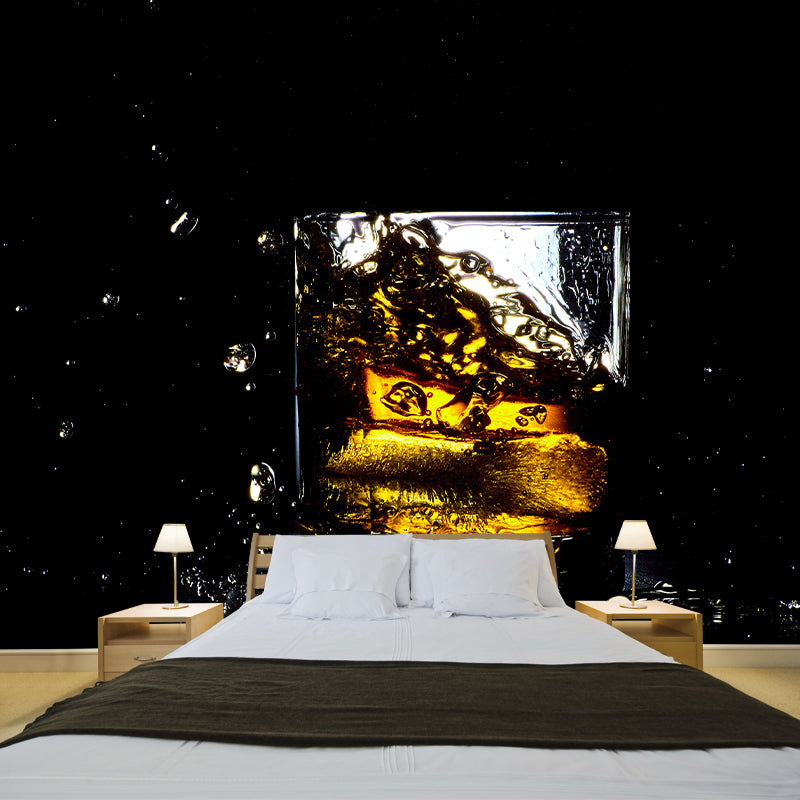 Eco-friendly Wall Mural Wallpaper Wine Drink Photography Sitting Room Wall Mural