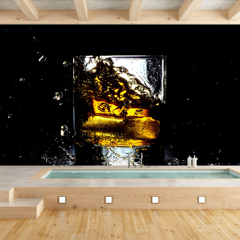 Eco-friendly Wall Mural Wallpaper Wine Drink Photography Sitting Room Wall Mural