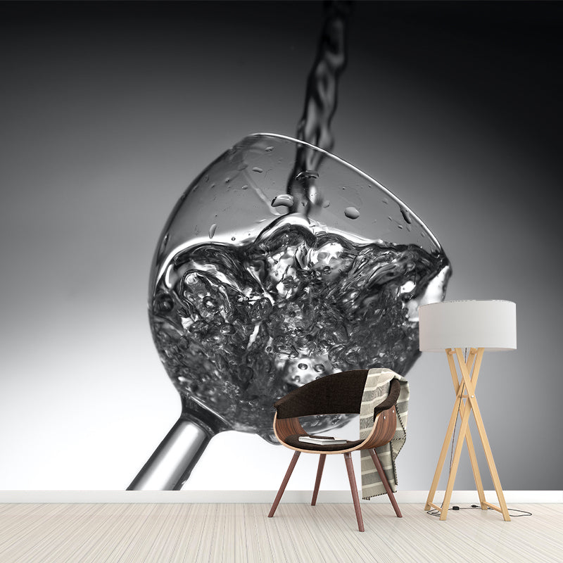 Wine Drink Mildew Resistant Wallpaper Photography Sleeping Room Wall Mural