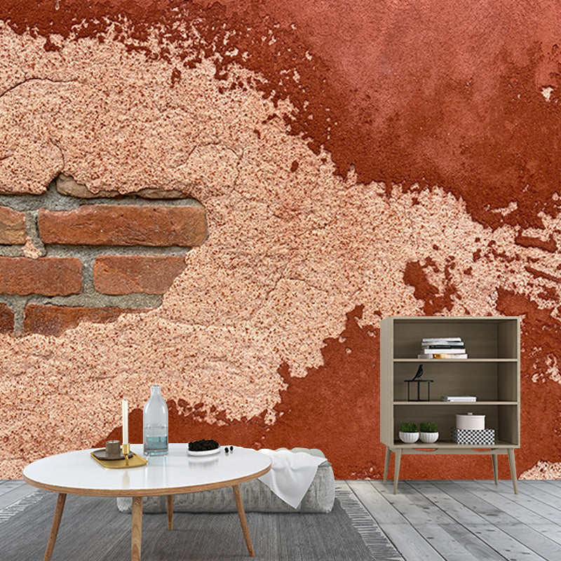 Photography Wall Mural Wallpaper Brick Texture Sitting Room Wall Mural