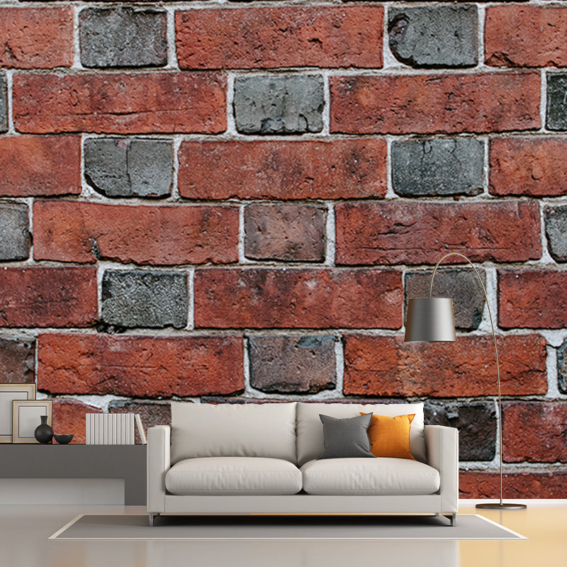 Mural Photography Environment Friendly Wallpaper Brick Texture Living Room Wall Mural