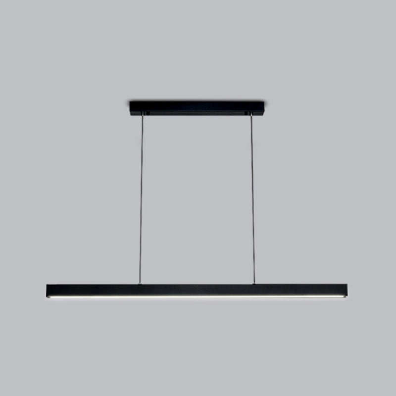 Simple LED Island Light Modern Style Hanging Light for Dining Room