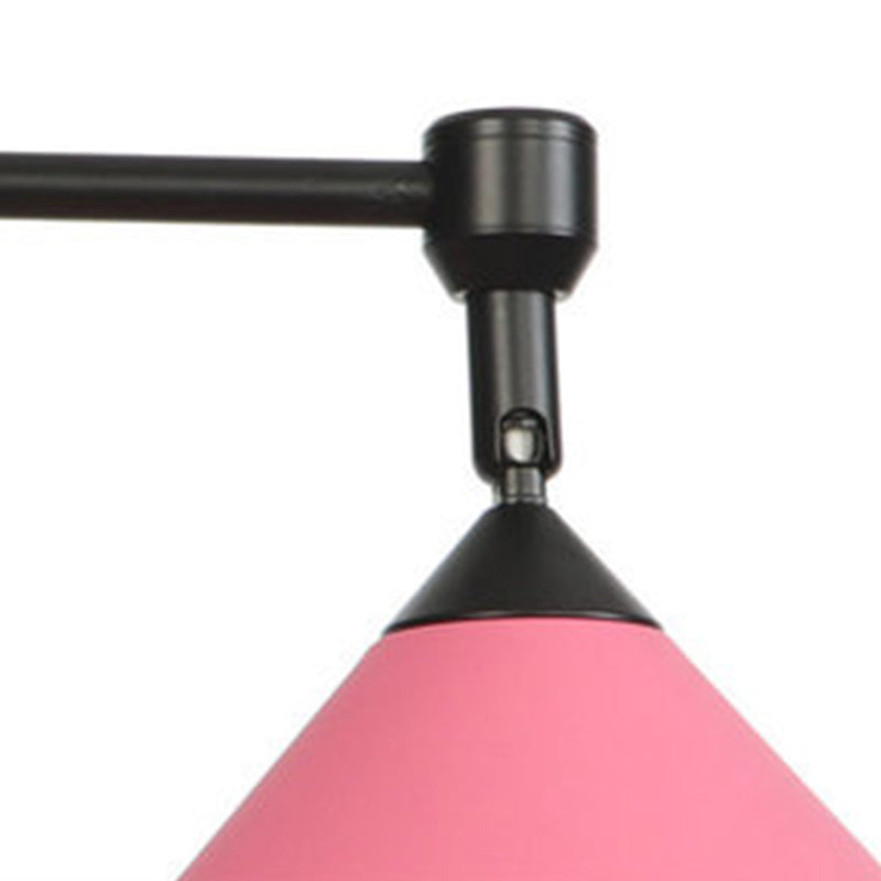 Modern Style Cone Shape Wall Sconce Metal Wall Light for Bedroom