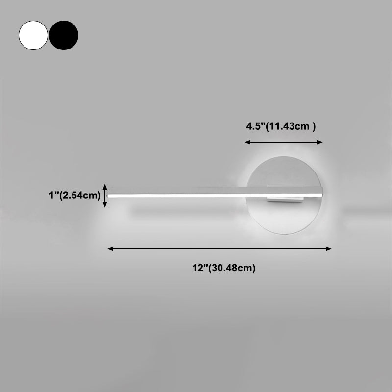 Geometric Shape Metal Wall Light Modern Style 1 Light Wall Mount Light