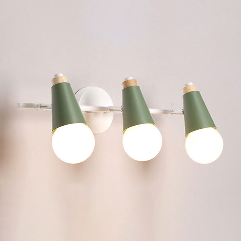 Geometric Wall Mounted Lamps Modern Style Metal Multi Lights Wall Lighting Ideas