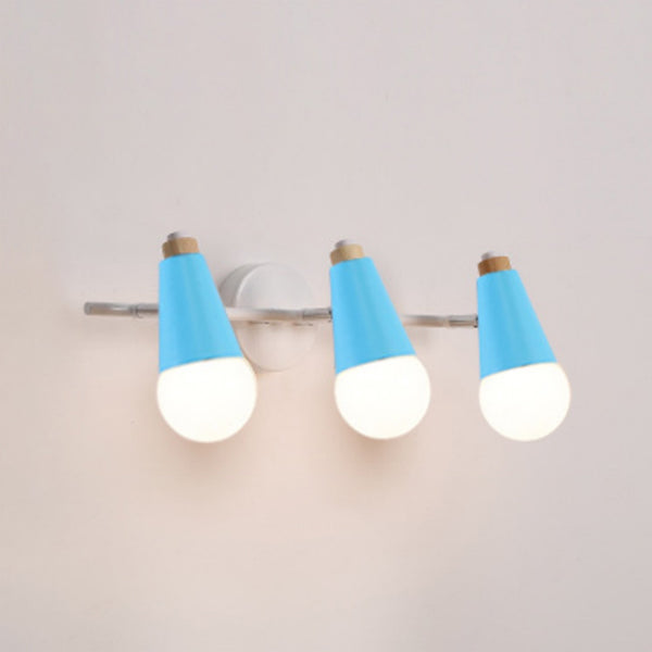 Geometric Wall Mounted Lamps Modern Style Metal Multi Lights Wall Lighting Ideas