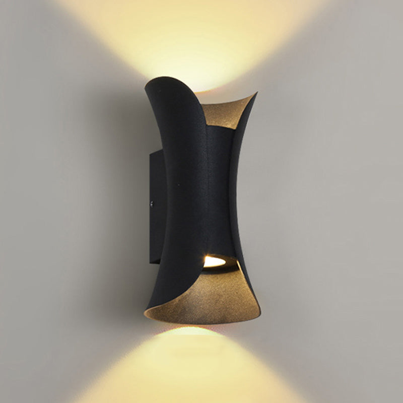 Aluminum Wall Mount Light LED Wall Sconce Light with Metal Shade for Bedroom
