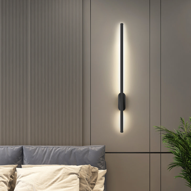 Strip Shape Wall Mount Light Modern LED Wall Sconce Light with Acrylic Shade for Bedside