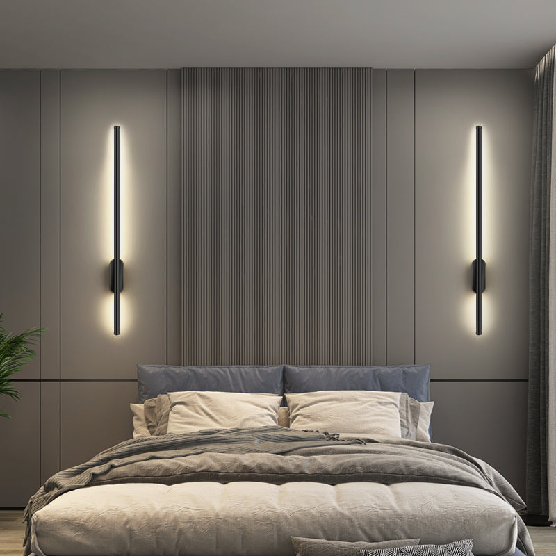 Strip Shape Wall Mount Light Modern LED Wall Sconce Light with Acrylic Shade for Bedside