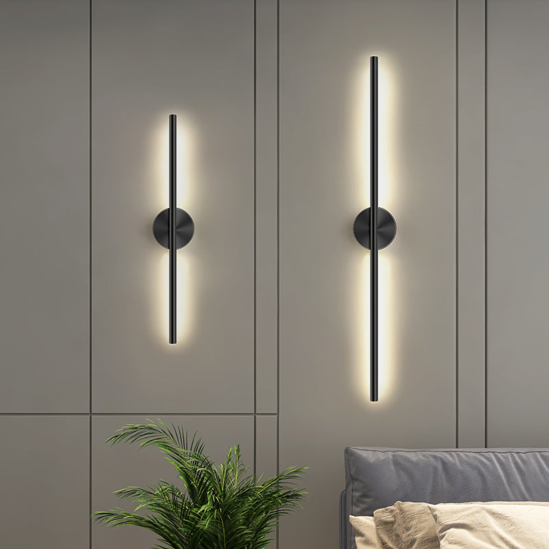 Strip Shape Wall Mount Light Modern LED Wall Sconce Light with Acrylic Shade for Bedside