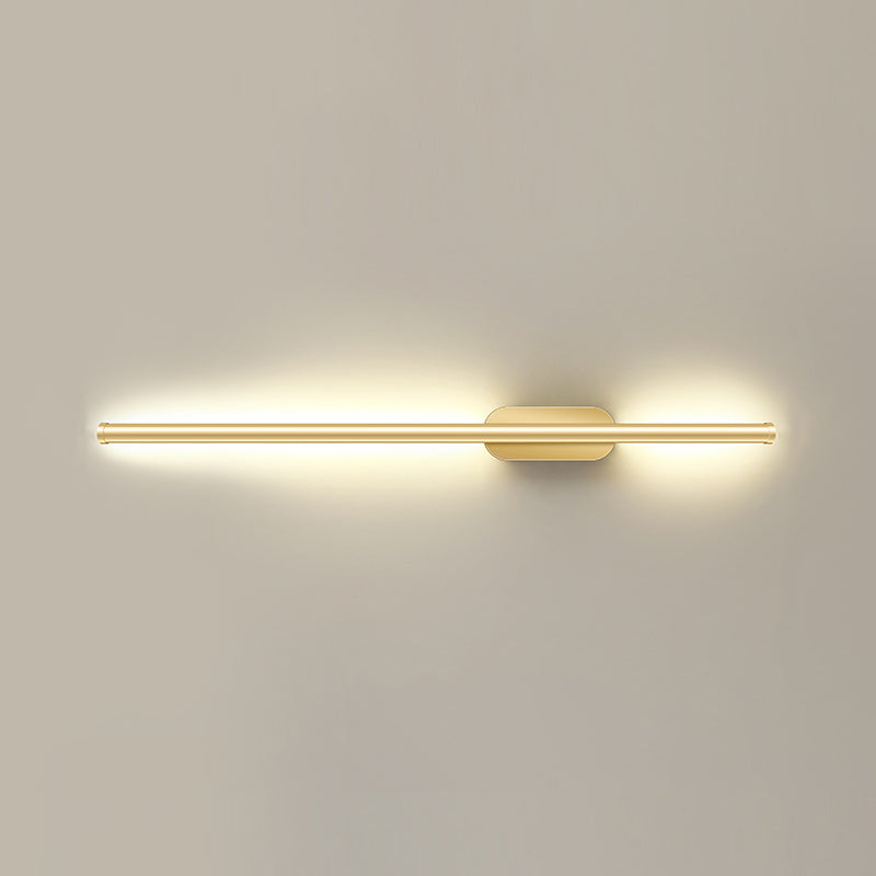 Strip Shape Wall Mount Light Modern LED Wall Sconce Light with Acrylic Shade for Bedside