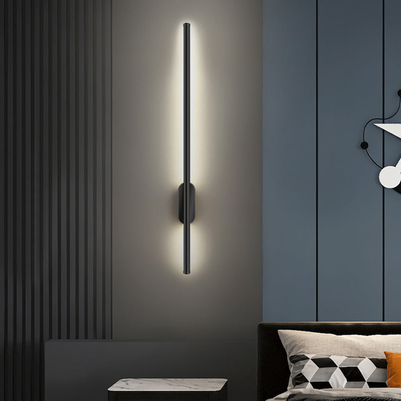 Strip Shape Wall Mount Light Modern LED Wall Sconce Light with Acrylic Shade for Bedside