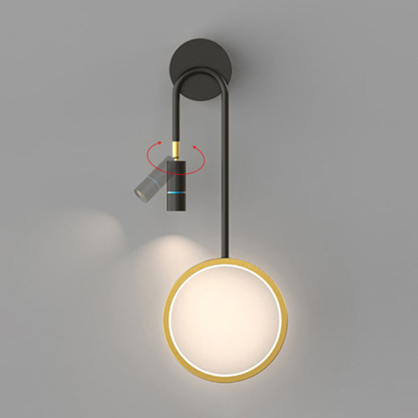 Creative Reading Wall Light Fixture Modern Style Wall Light Sconce for Bedroom