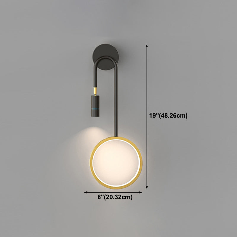 Creative Reading Wall Light Fixture Modern Style Wall Light Sconce for Bedroom