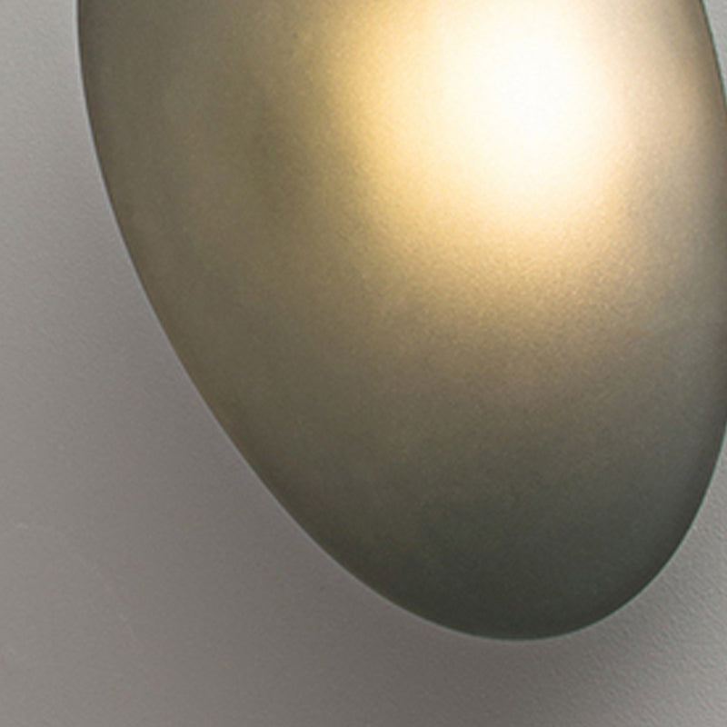 Nordic Glass Pebble Wall Sconce Living Room Background LED Wall Light Fixture