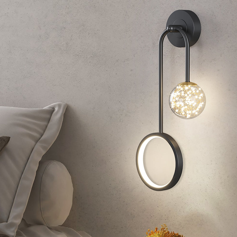 Geometry Shape Wall Lights Modern Style Glass 2-Light Wall Mount Lights