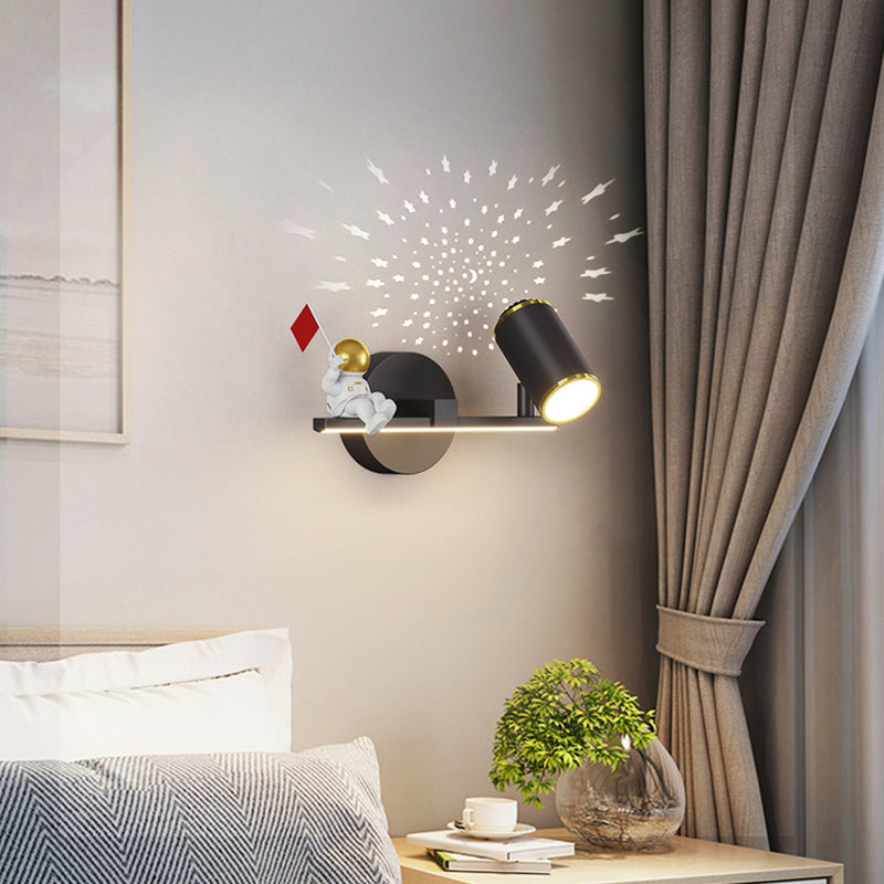Kids Style Geometry Shape Wall Lights Metal 2-Light Wall Mount Lights