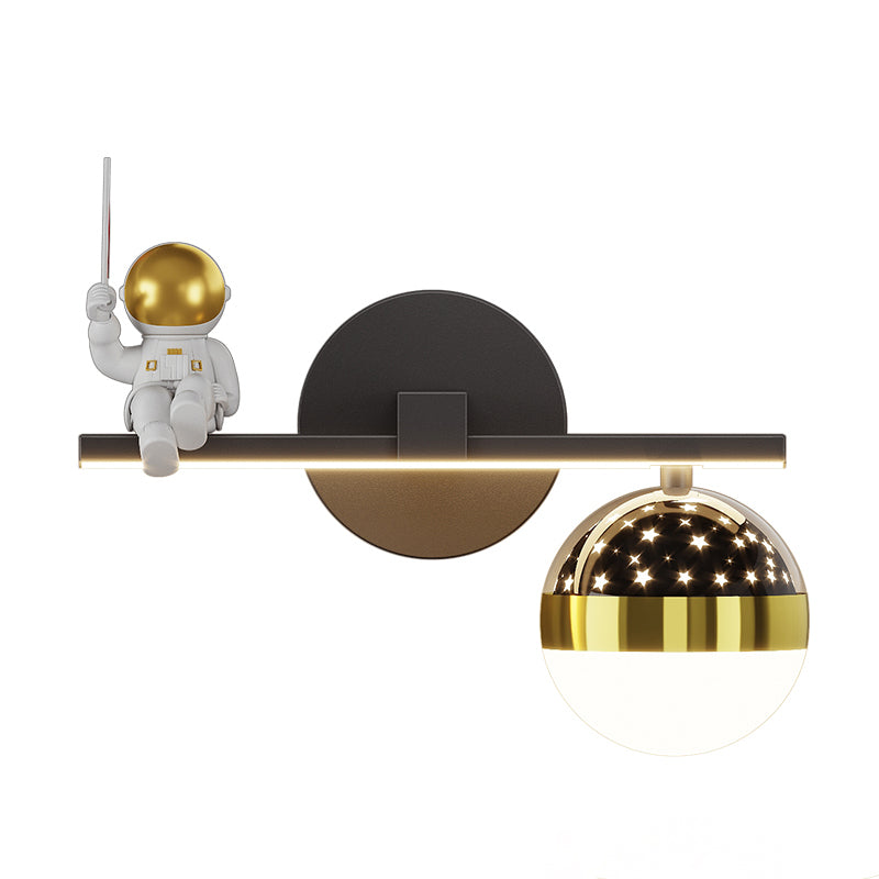 Kids Style Geometry Shape Wall Lights Metal 2-Light Wall Mount Lights