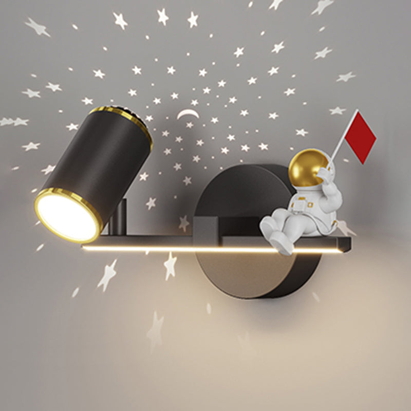 Kids Style Geometry Shape Wall Lights Metal 2-Light Wall Mount Lights