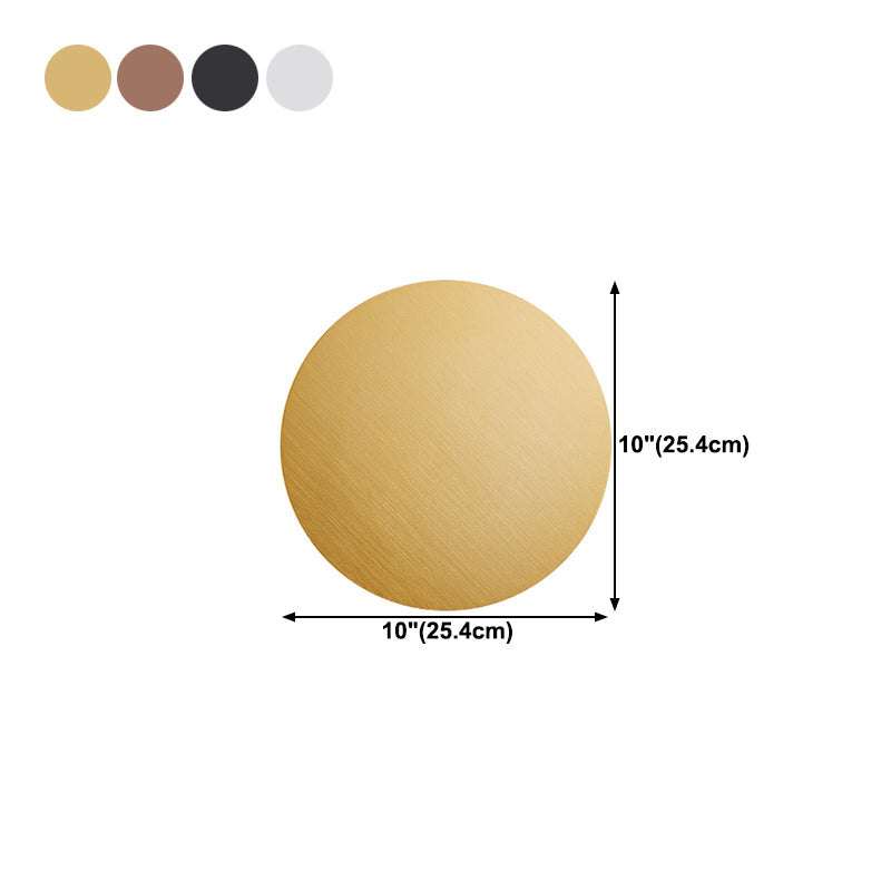 Circle Sconce Light Fixture Modern Style LED Metal Wall Sconce Lighting
