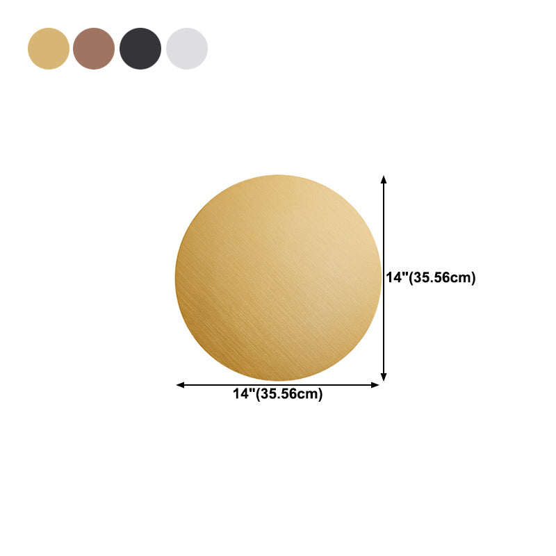 Circle Sconce Light Fixture Modern Style LED Metal Wall Sconce Lighting