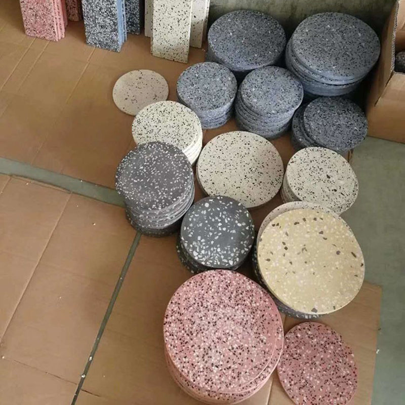 Stone Circle Sconce Light Fixture Nordic Style LED Wall Mount Light Fixture