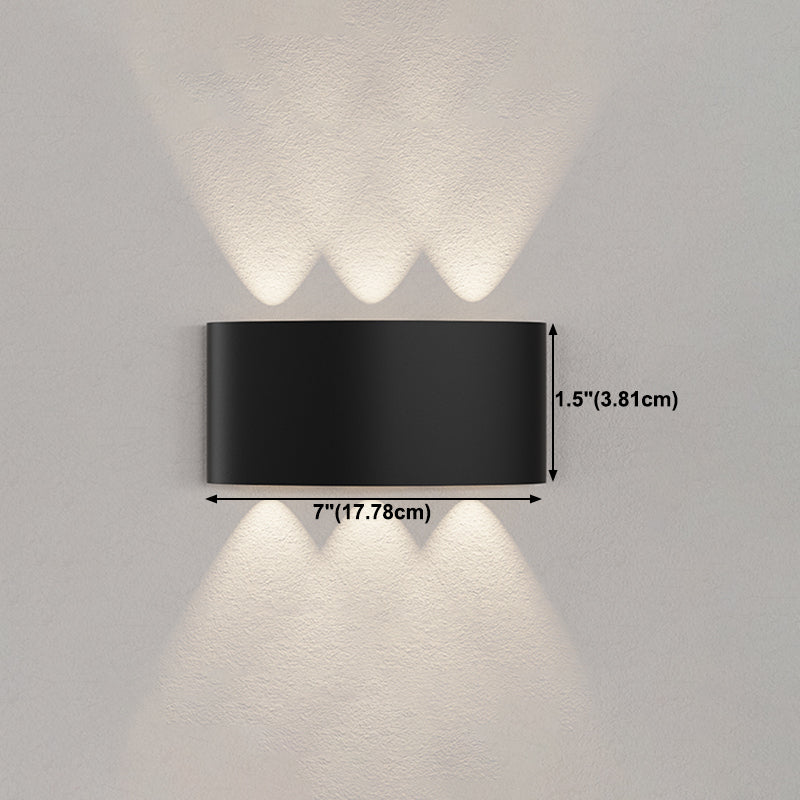 Geometry Shape Wall Lights Contemporary Style Metal Wall Mount Lights