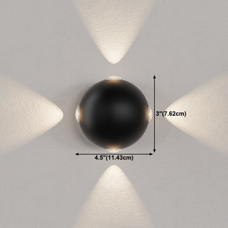 Geometry Shape Wall Lights Contemporary Style Metal Wall Mount Lights