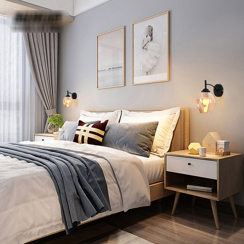 Simplicity Wall Lighting Fixture Round Wall Light Sconce for Bedroom