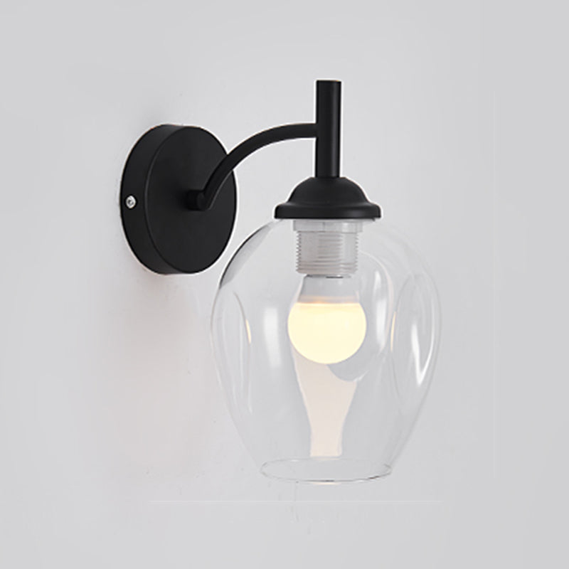 Simplicity Wall Lighting Fixture Round Wall Light Sconce for Bedroom