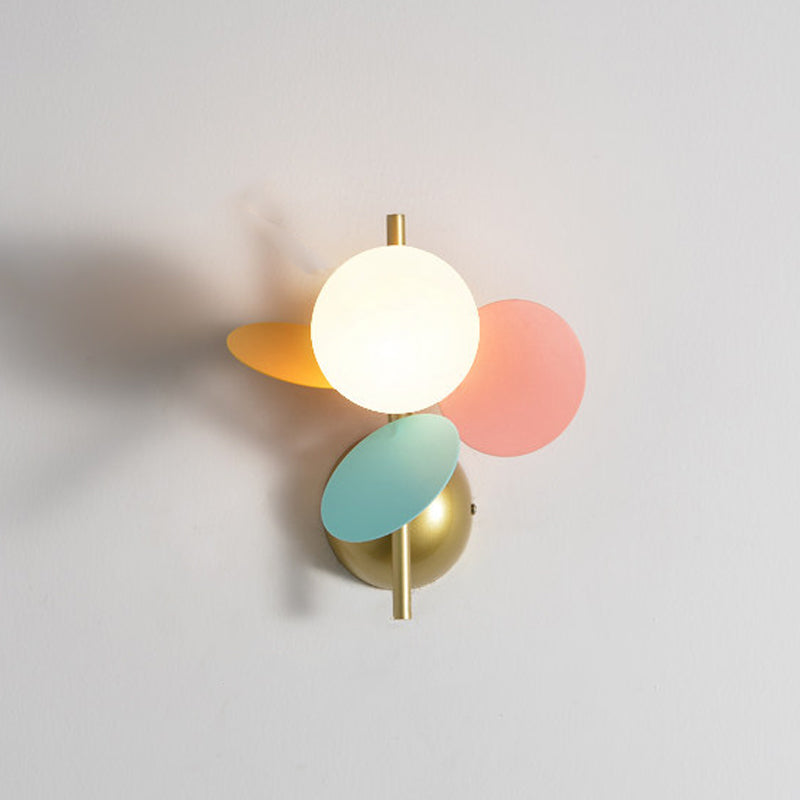 Modern Style Globe Sconce Light Fixtures Metal Multi Lights Wall Lighting Ideas