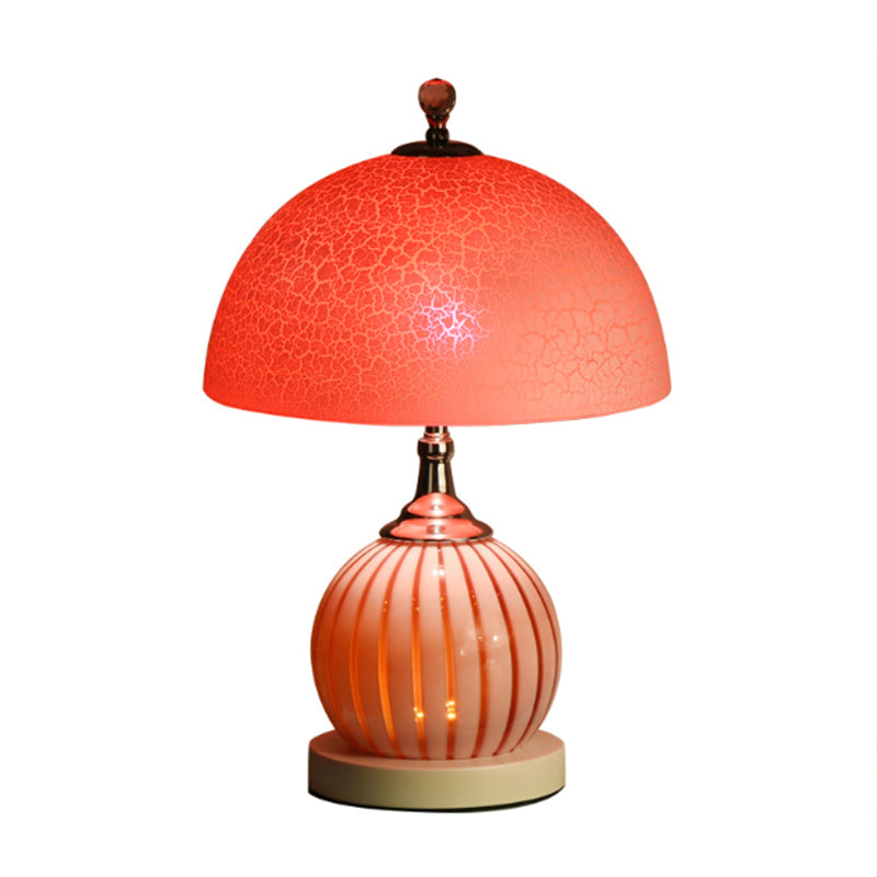 Glass Round Shape Lamp Mount Lighting Modern 2-Lights Lamp Fixture