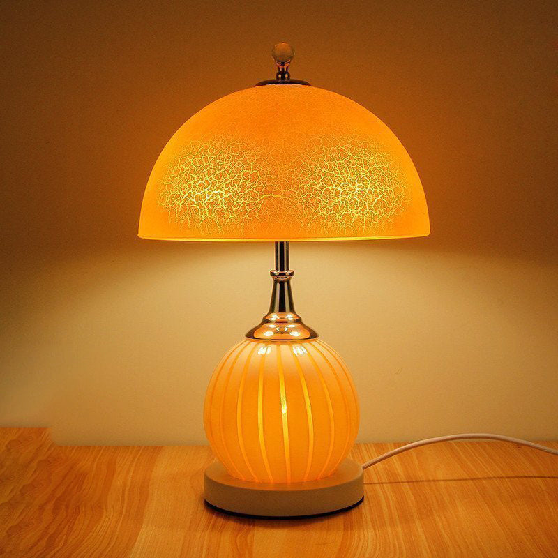 Glass Round Shape Lamp Mount Lighting Modern 2-Lights Lamp Fixture