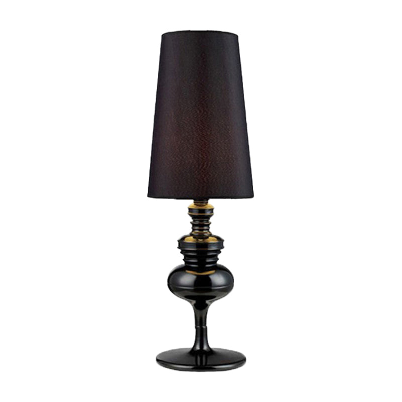 Postmodern Metal Table Lamp 1-Light Desk Light with Metal for Bedroom