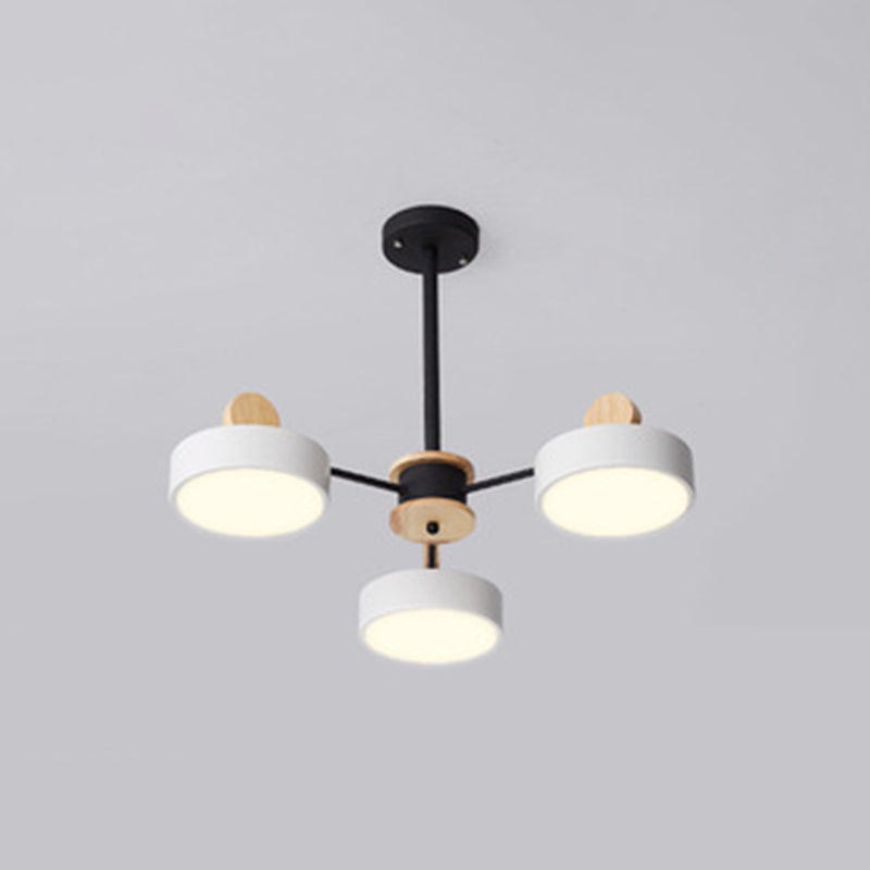 Metal Hanging Pendant Lights Modern Starburst Hanging Lamps for Living Room