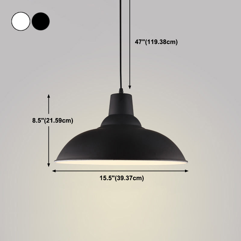 Geometric Hanging Lights Industrial Style Metal 1 Light Pendant Light Kit