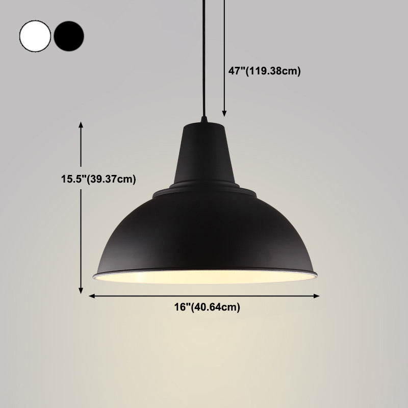 Geometric Hanging Lights Industrial Style Metal 1 Light Pendant Light Kit