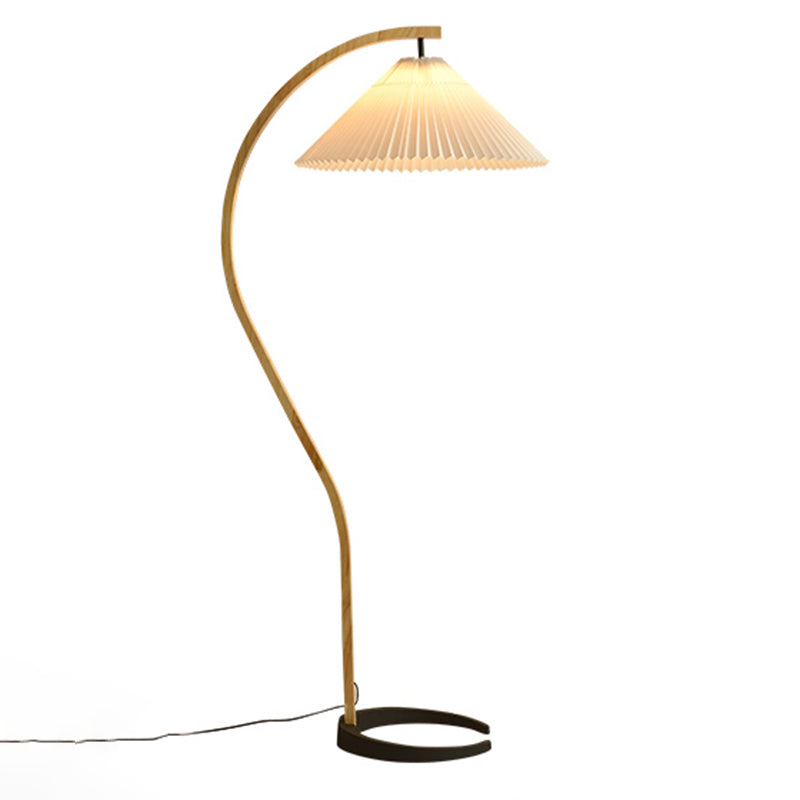 Floor Light Minimalist Style Fabric Floor Lamp for Living Room