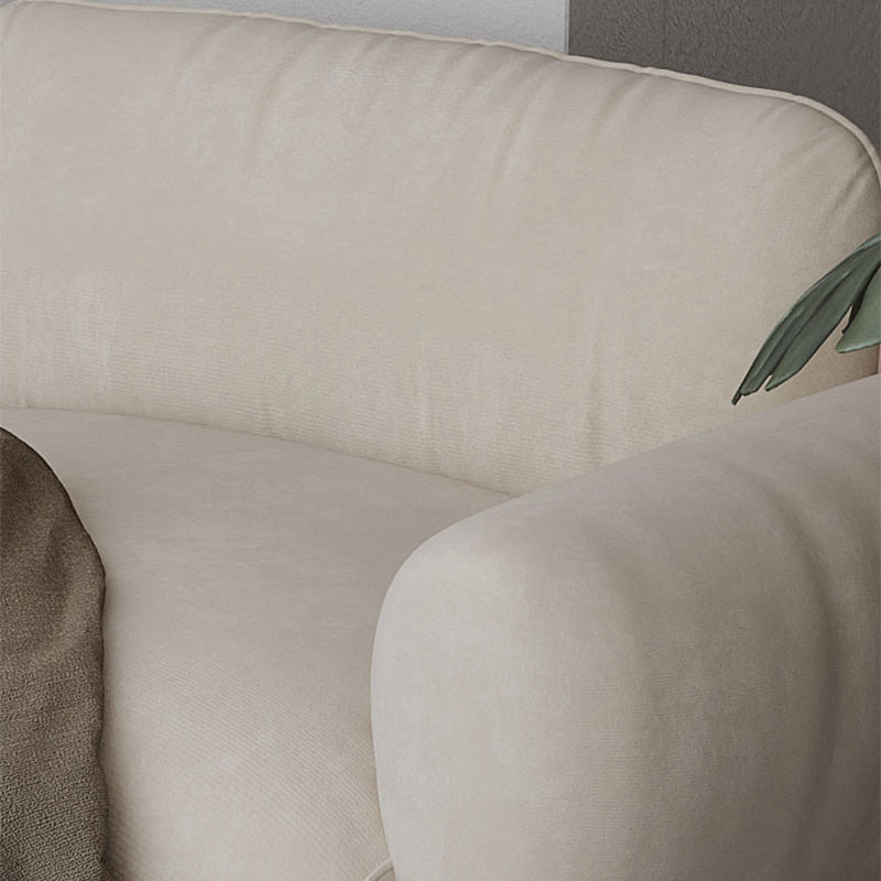 Modern Square Arm Loose Back Sofa 39"W Sofa for Living Room