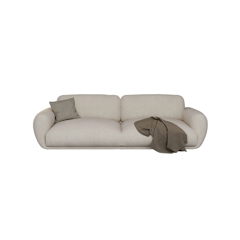 Modern Square Arm Loose Back Sofa 39"W Sofa for Living Room