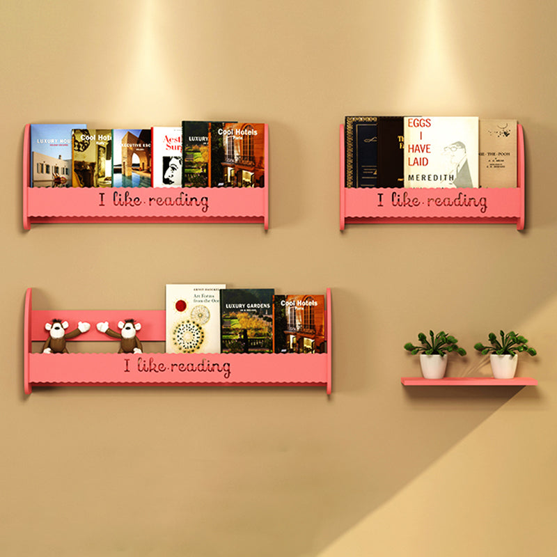 Modern Wall Mounted Bookcase Engineered Wood Bookshelf for Home Use